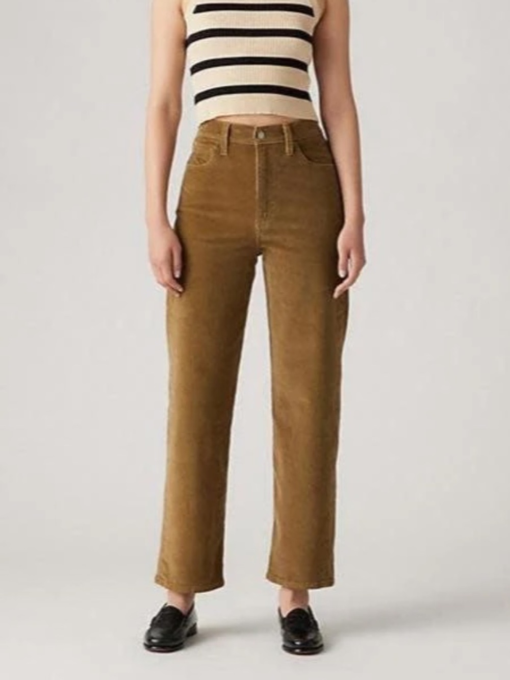 Levi's Ribcage Straight Corduroy Pants